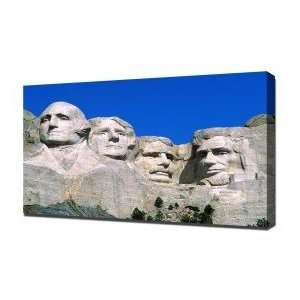 Mount Rushmore   Canvas Art   Framed Size 32x48   Ready 
