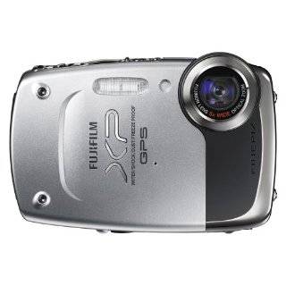   with fujinon 5x optical zoom lens and gps geo tagging function silver