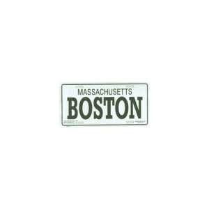 Boston License Plate