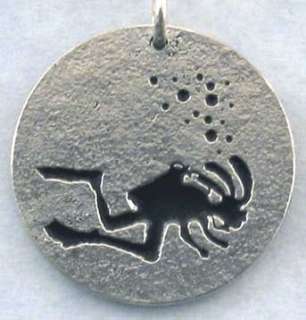 Kokopelli Snowmobile Extreme Jump Necklace, Ster Silver  