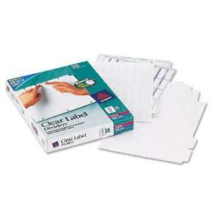  Avery Products   Avery   Index Maker Clear Label Punched 