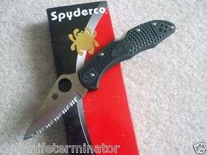 Spyderco Delica 4 Knife ZDP 189 Steel Blade C11SGRE New  
