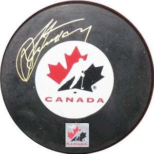  Frameworth Team Canada Steven Stamkos Autographed Puck 