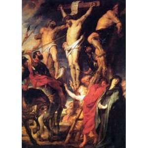 Oil Painting Strike with a Lance Peter Paul Rubens Hand Painted Art 