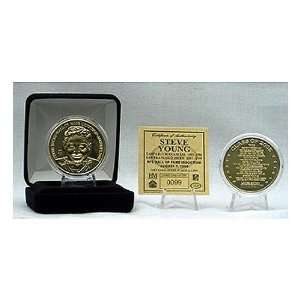   Francisco 49ers #8 Steve Young Hall of Fame Coin