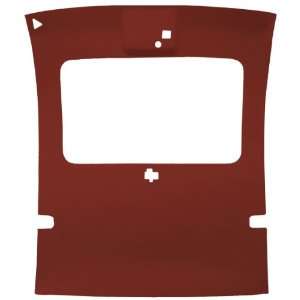    FB1611 ABS Plastic Headliner Covered With Carmine Foambacked Cloth