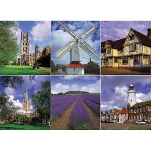  Gibsons East Anglia jigsaw puzzle. (1000 pieces) [Toy 