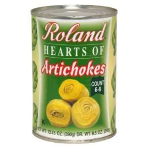 Roland, Artichoke Hrt 6 8 Ct, 13.75 OZ Grocery & Gourmet Food