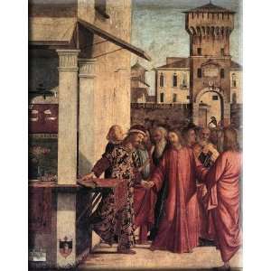 The Calling of Matthew 13x16 Streched Canvas Art by Carpaccio, Vittore