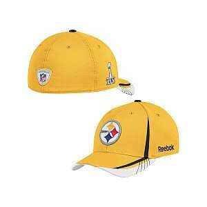  Reebok Pittsburgh Steelers 2011 Player Sideline Draft Hat 