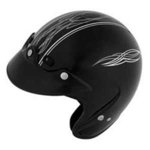 Cyber Helmets U 6 BLACK WHITE_GRY PINSTRIPE XL MOTORCYCLE HELMETS