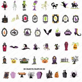 Cricut Cartridge HAPPY HAUNTINGS Provo Craft 2000373  