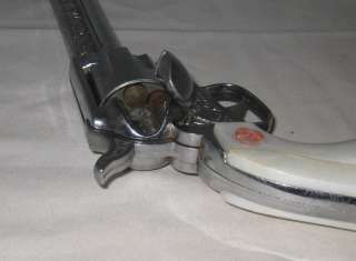 1950s NICHOLS STALLION .45 MARK II DIECAST CAP GUN 11.5 LONG GREAT 