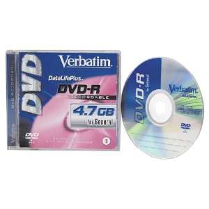 20 pack DVD R Media 4.7GB General Color Inkjet Mono Thermal Spindle
