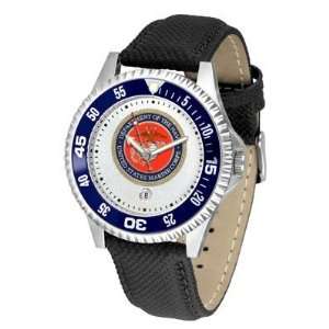   Poly/Leather Band Watch   NCAA College Athletics