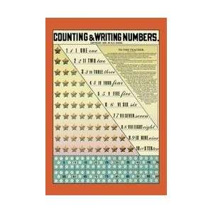  Counting and Writing Numbers 20x30 poster