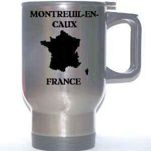 France   MONTREUIL EN CAUX Stainless Steel Mug 