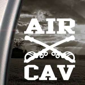  AIR CAV Army Cavalry Sabers Decal Window Sticker 