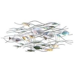  Tropical Fish Outdoor Wall Sculpture   Frontgate
