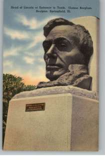   Head of Abe Lincoln at Tomb EntranceSpringfield,Illinois/IL  