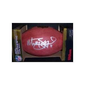  Matthew Stafford Autographed Official Duke NFL Football 