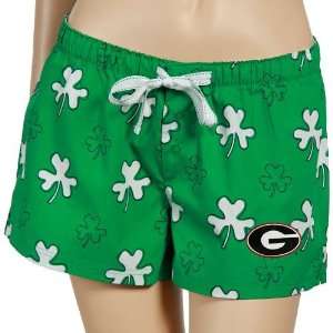  Bulldogs Ladies Kelly Green Fortune Boxer Shorts
