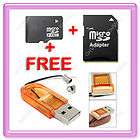 MicroSD 2GB Memory Card + Free Micro SD Reader Adapter