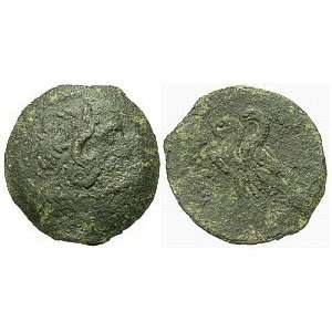   sons Ptolemy IX and X, c. 116   80 B.C.; Bronze Obol Toys & Games