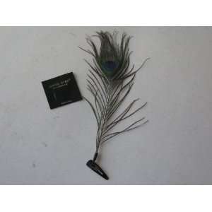  New Fashion Peacock Feather Hair Extension with Clip 