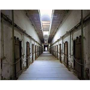  View of an Eastern State Penitentiary Cellblock 
