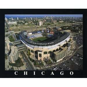 Chicago White Sox US Celluar Field Stadium Aerial Picture MLB 