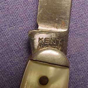 Vintage Kent New York City New York Folding Knife  