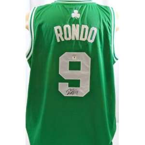 Signed Rajon Rondo Away Jersey   GAI   Autographed NBA 