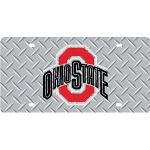 Ohio State Acrylic License Plate Automotive
