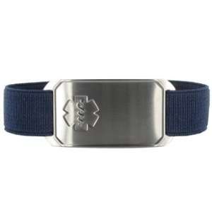  Sportband Flex Navy Medical ID Bracelet Jewelry