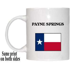    US State Flag   PAYNE SPRINGS, Texas (TX) Mug 