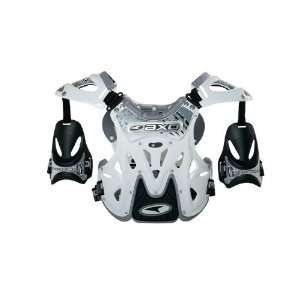  AXO Vortex Chest Protector Roost Guard White Large 