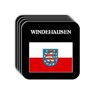 Thuringia (Thuringen)   WINDEHAUSEN Set of 4 Mini Mousepad Coasters