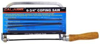 Coping Saw Includes 4 carbon steel blades medium, fine, and 