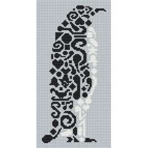   Tribal Penguin   Cross Stitch Pattern Arts, Crafts & Sewing