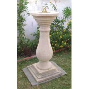  Vishesh CESD1017 Sundial Base Baluster Patio, Lawn 