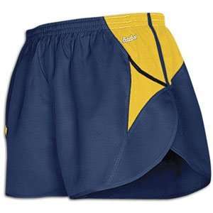  1/2 Split 2 Color 2 Running Short   Mens ( sz. XL, Navy/Gold 