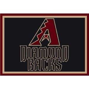  MLB Team Spirt Rug   Arizona Diamondbacks Sports 