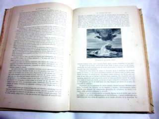   DEL MAR SEA MYSTERIES BEAUTIFUL COVER & ENGRAVINGS XRARE SPANISH 1891