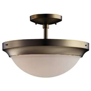   Bronze Chadwick Two Light Ceiling Light Kit from Chadwick Collecti