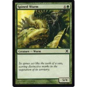 Spined Wurm Playset of 4 (Magic the Gathering  10th Edition #298 