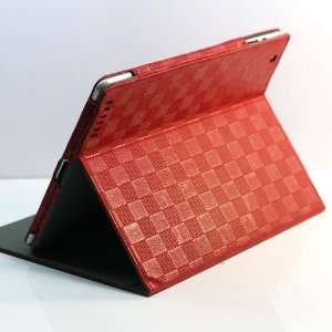 Colors]Square Pattern PU Leather Case/ Flip Stand Case for Apple iPad 