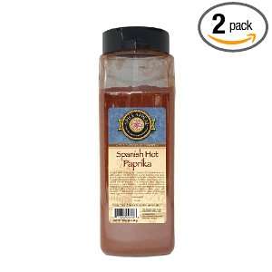 Spice Appeal Spanish Hot Paprika, 16 Ounce Jars (Pack of 2)