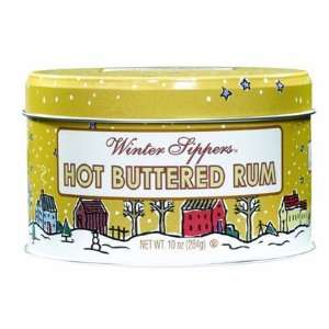 The Spice Hunter Hot Buttered Rum, 8 oz Tins, 4 ct (Quantity of 2)