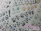 Souvenir Sheets of Panda Bears